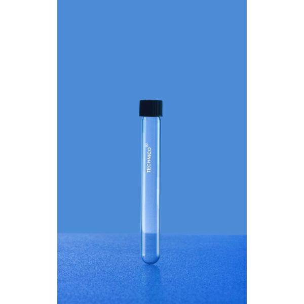 Test Tubes with Screw Cap Clear 10 ML
